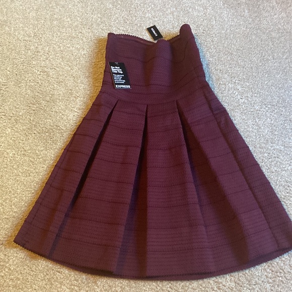 Express Strapless Dress - Picture 2 of 3